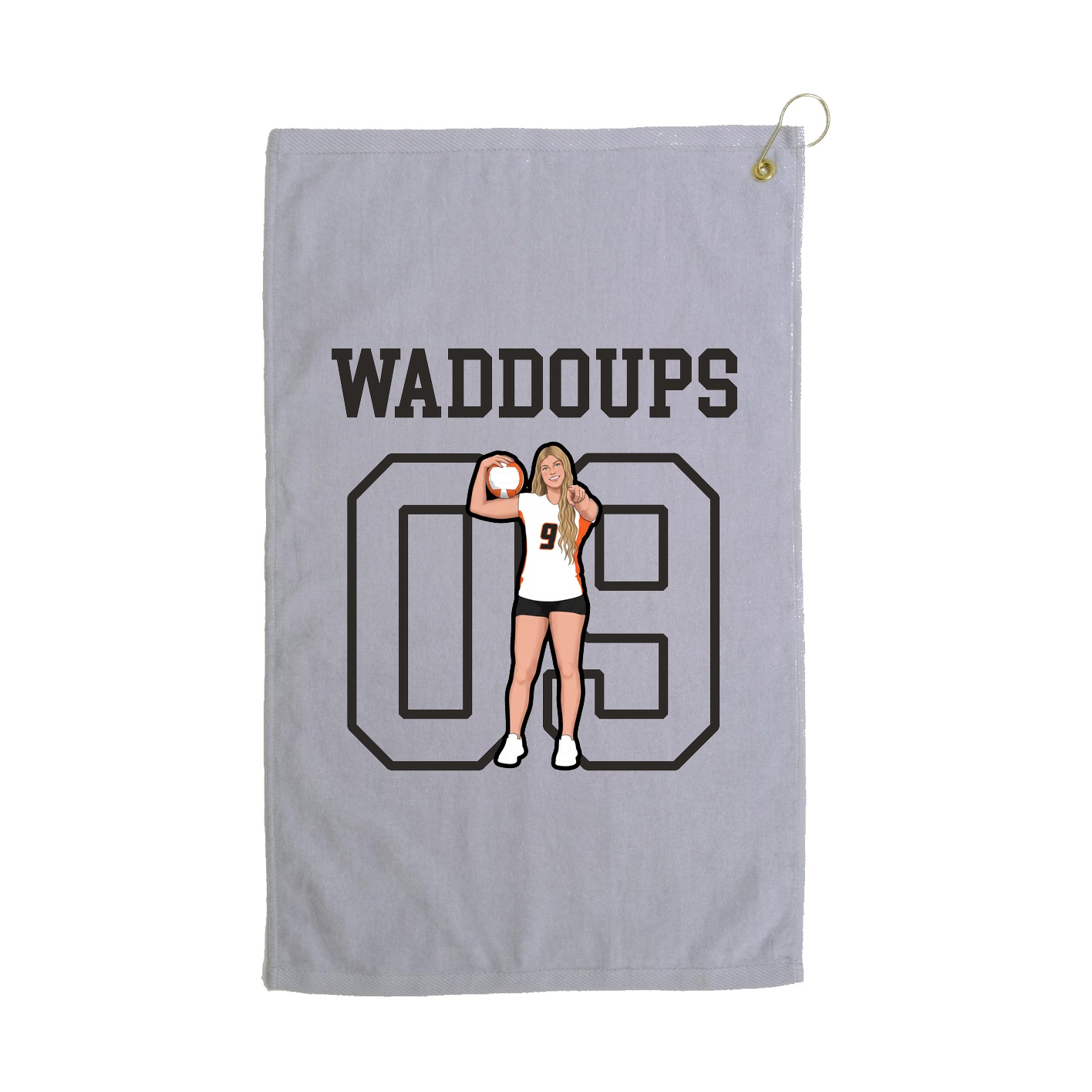 Golf Towel — Shirsey in Grey