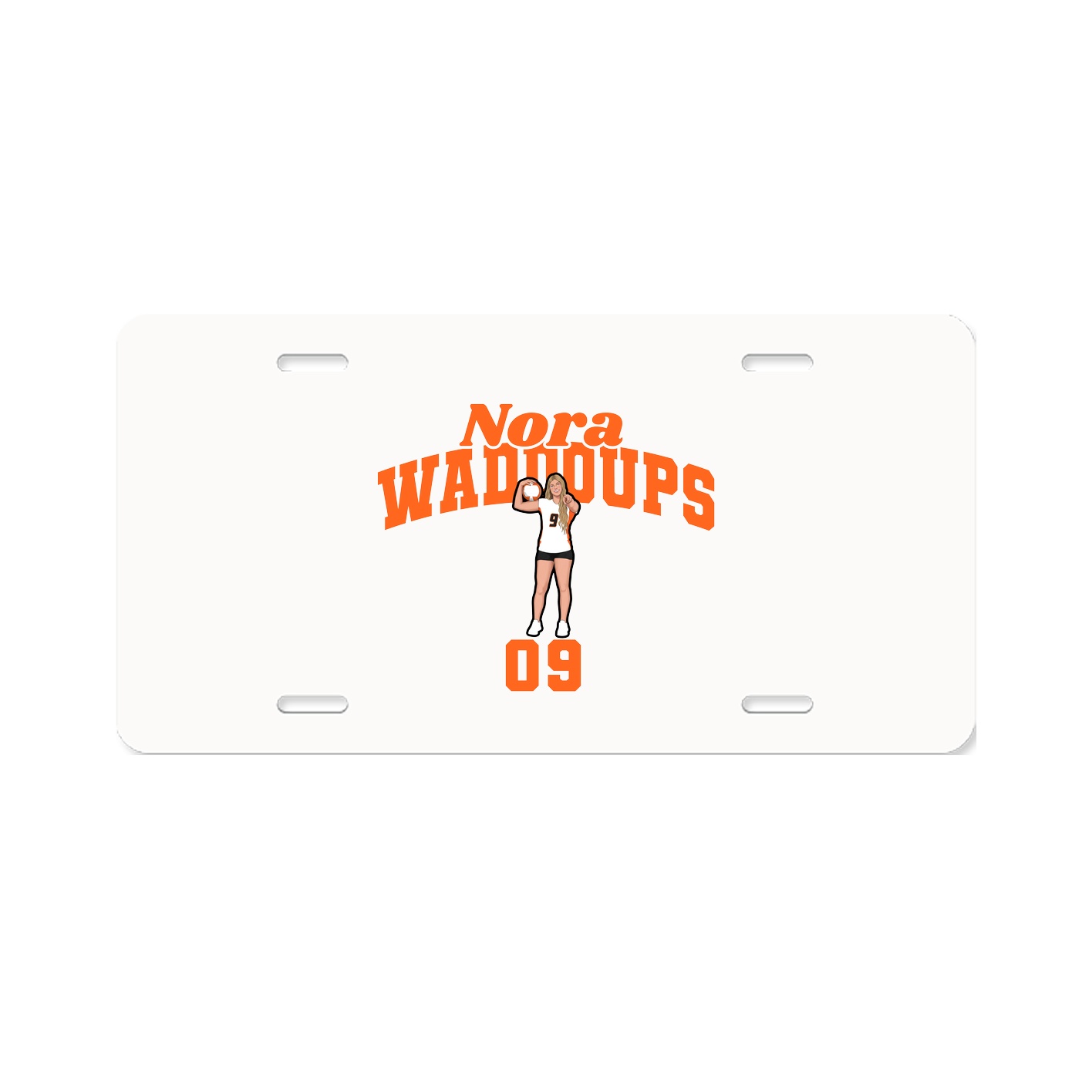 License Plate — Signature Arch in Classic
