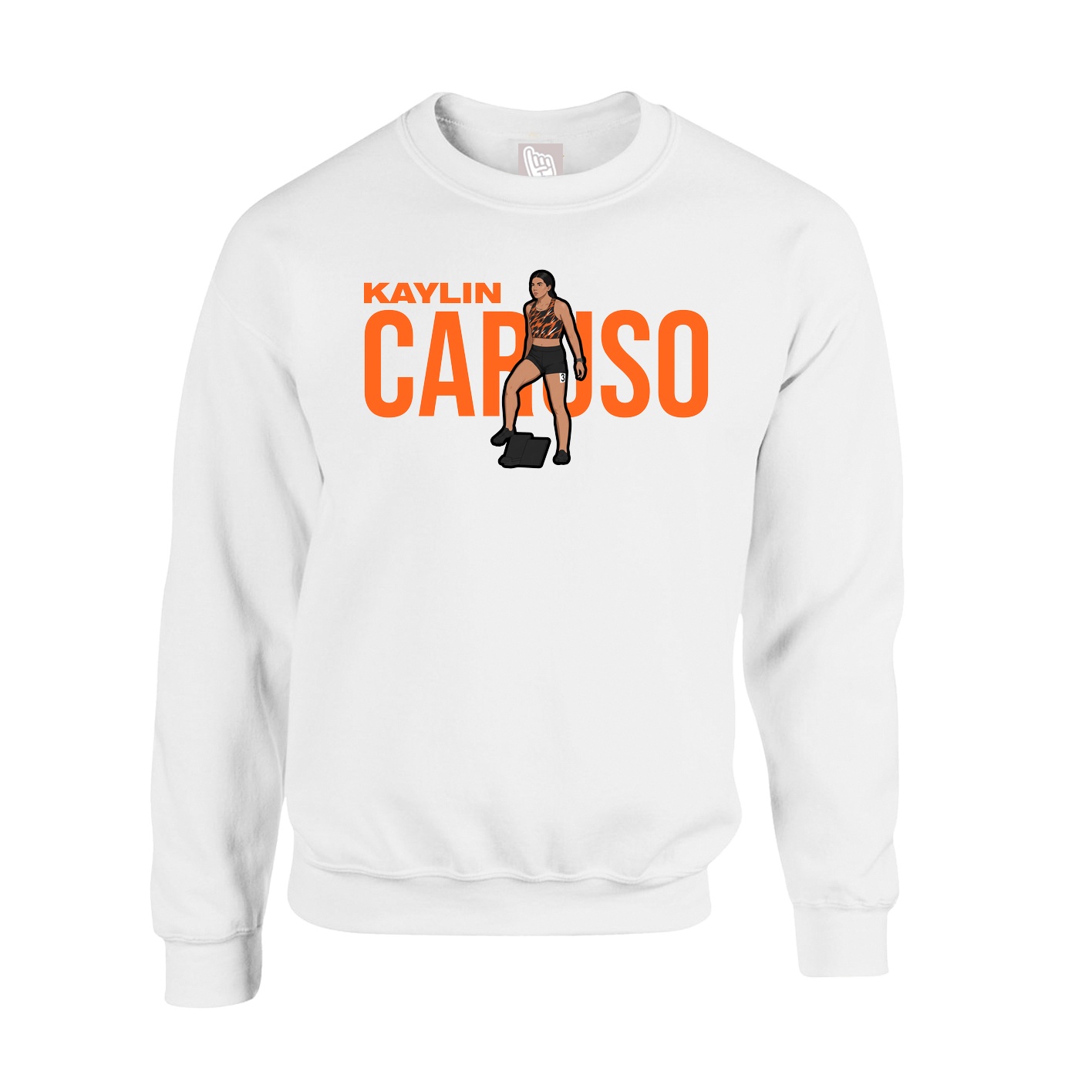 Fleece Crew — Player Name in White