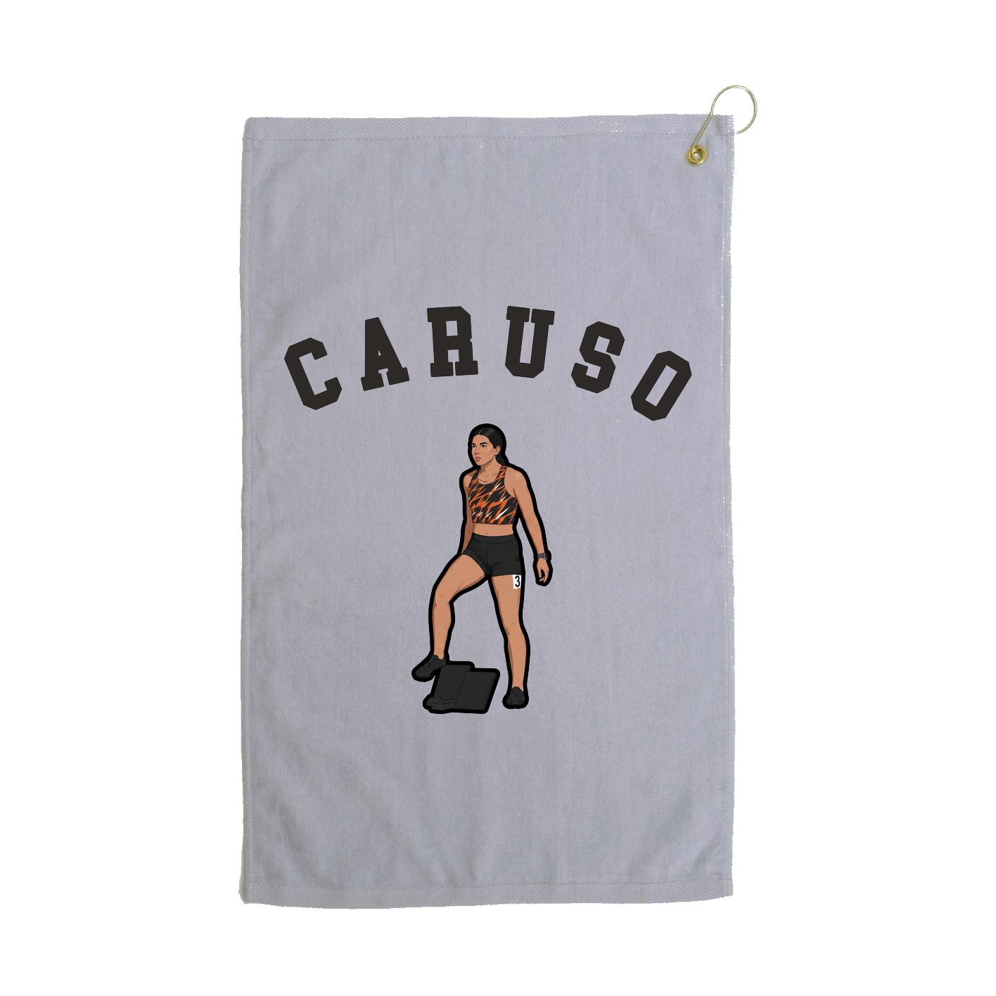 Golf Towel — Shirsey Arch in Grey