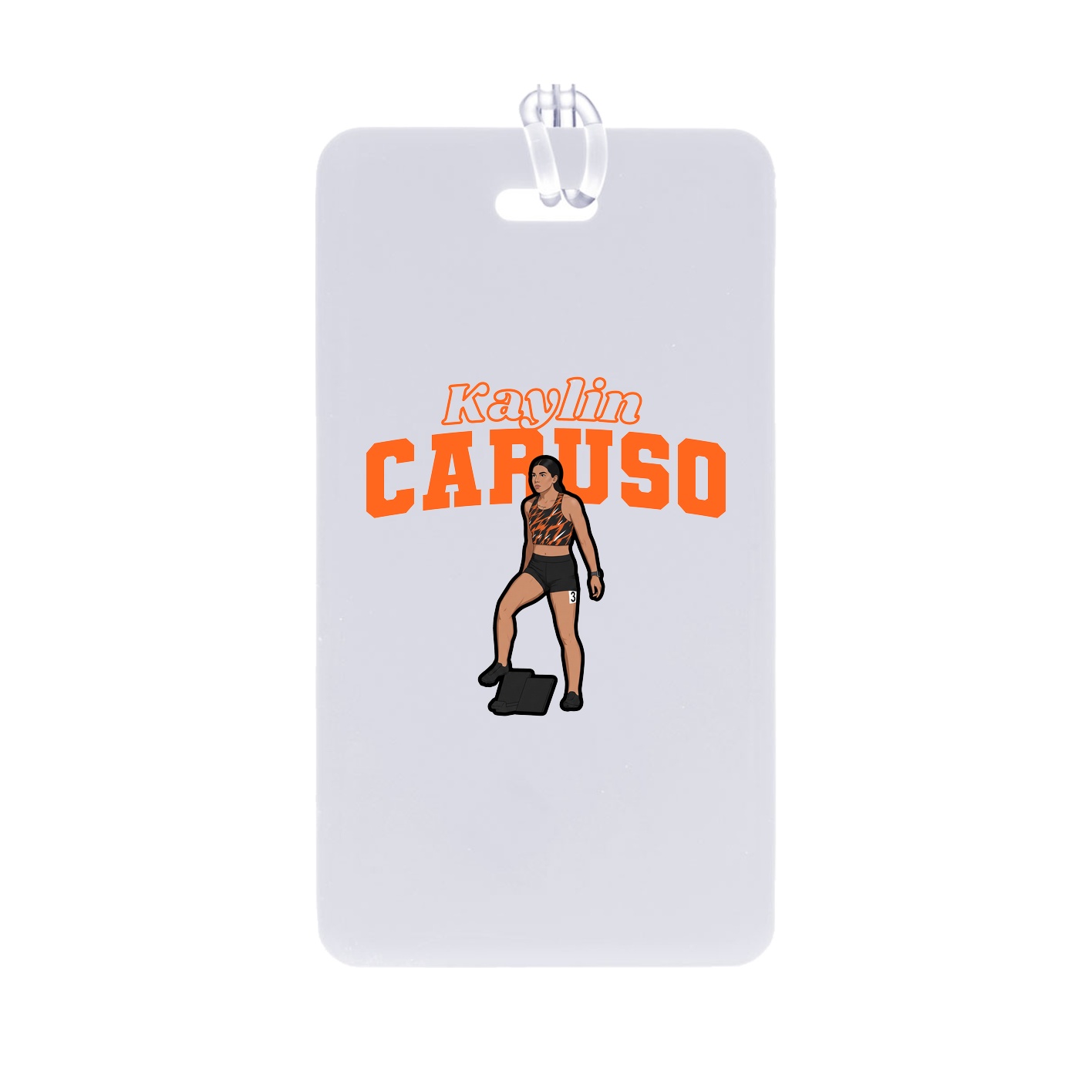 Bag Tag — Name Arch in Classic