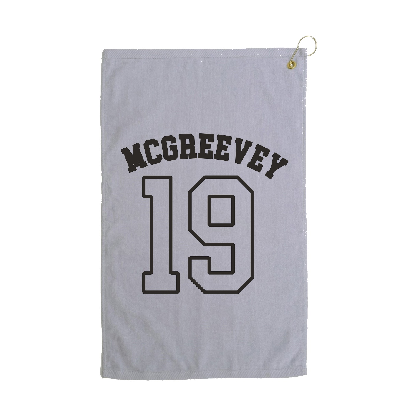 Golf Towel — Shirsey Arch in Grey