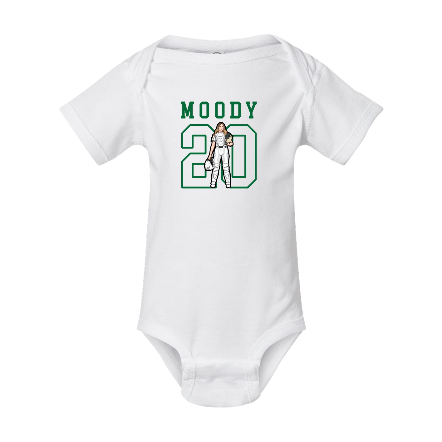 Baby Onesie — Shirsey in White