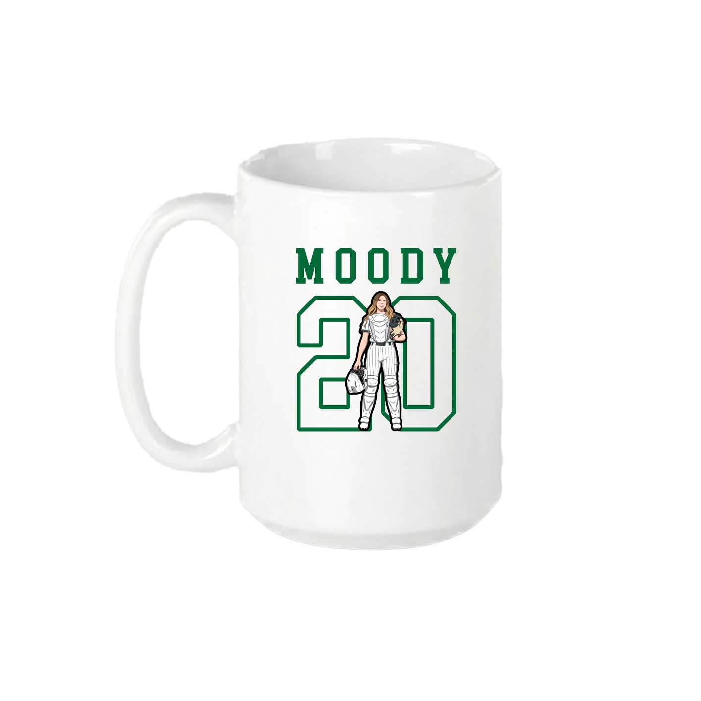 15oz Coffee Mug — Shirsey in White