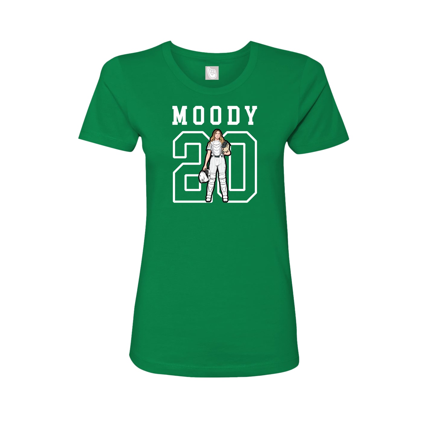 Fitted Women's Tee — Shirsey in Green
