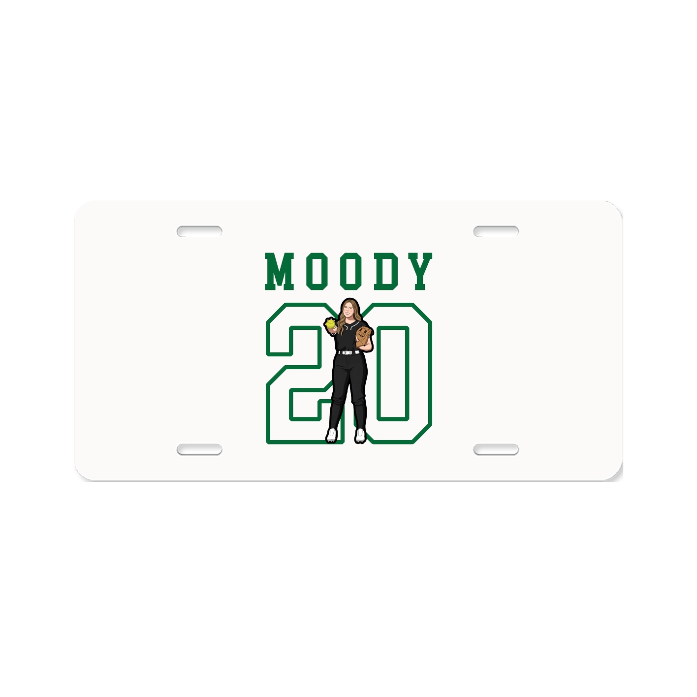 License Plate — Shirsey in Classic