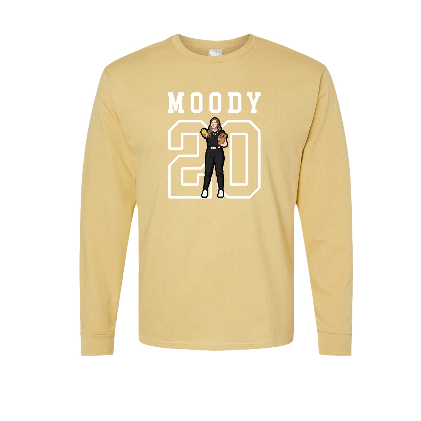 Long Sleeve Tee — Shirsey in Vegas Gold