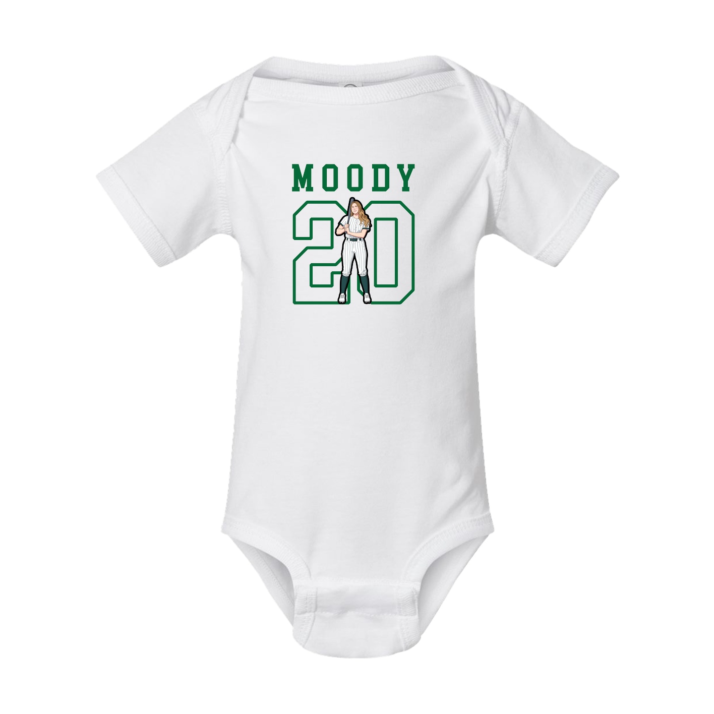 Baby Onesie — Shirsey in White