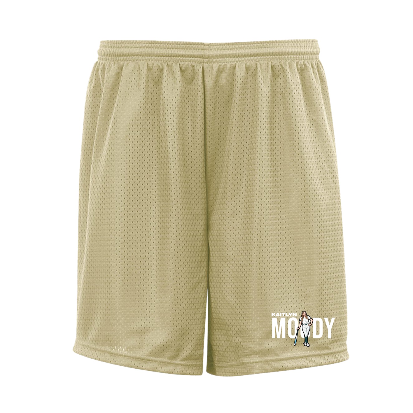 Shorts — Player Name in Vegas Gold