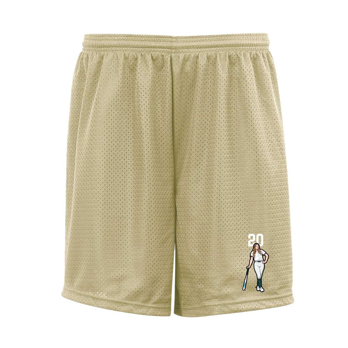 Shorts — Number Top in Vegas Gold