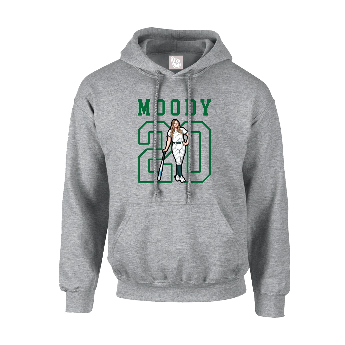 Hoodie — Shirsey in Grey