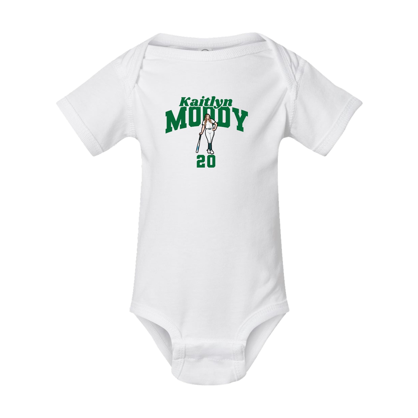 Baby Onesie — Signature Arch in White