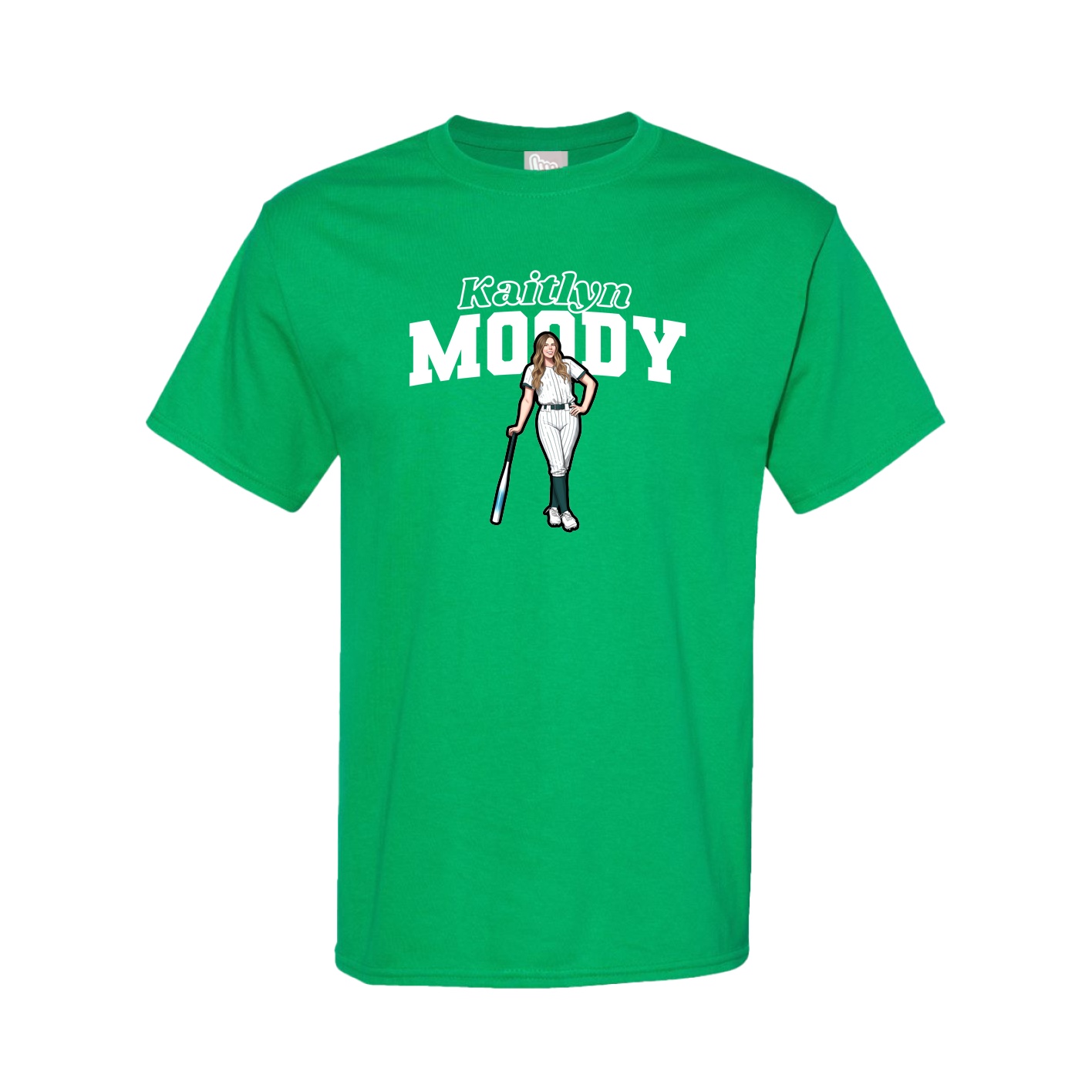 Tee — Name Arch in Green