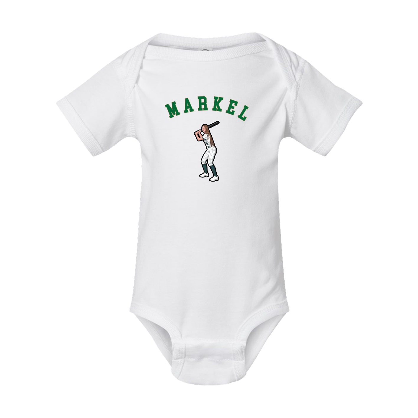 Baby Onesie — Shirsey Arch in White