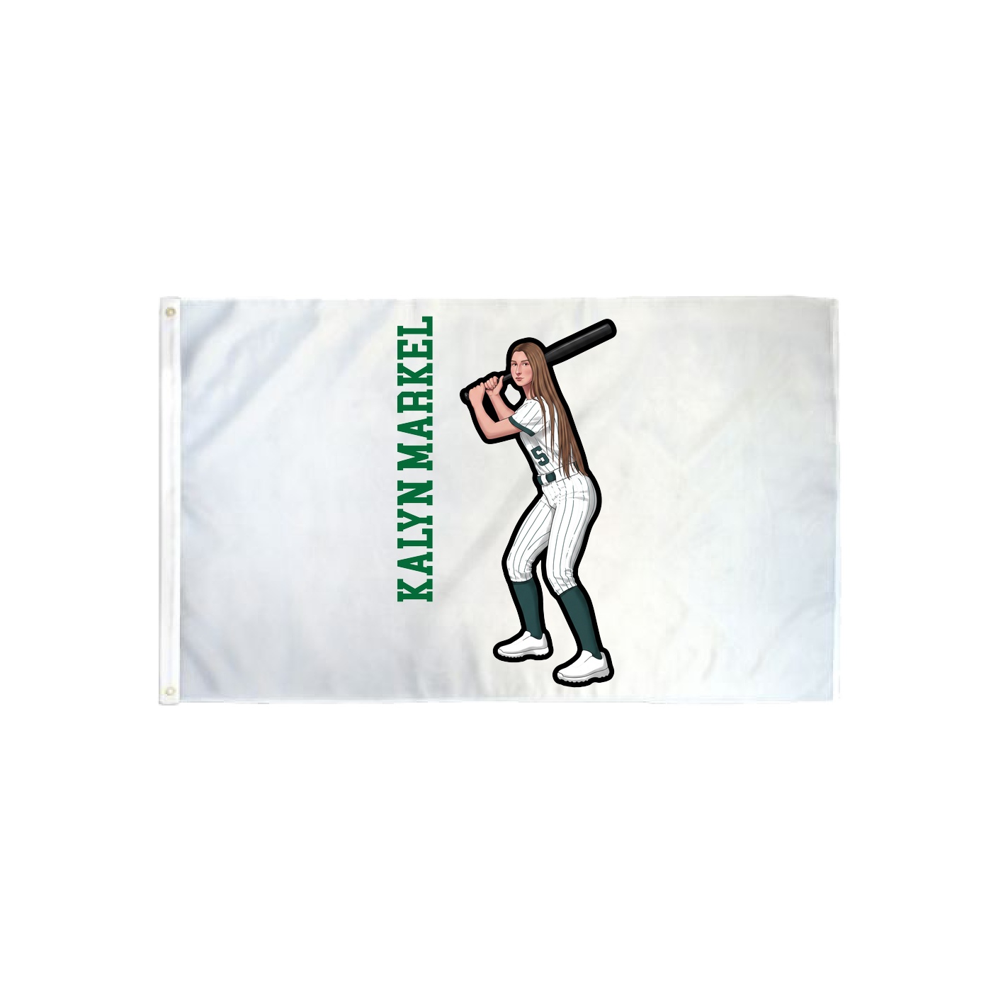 3x5 Flag — Name Vertical in Classic