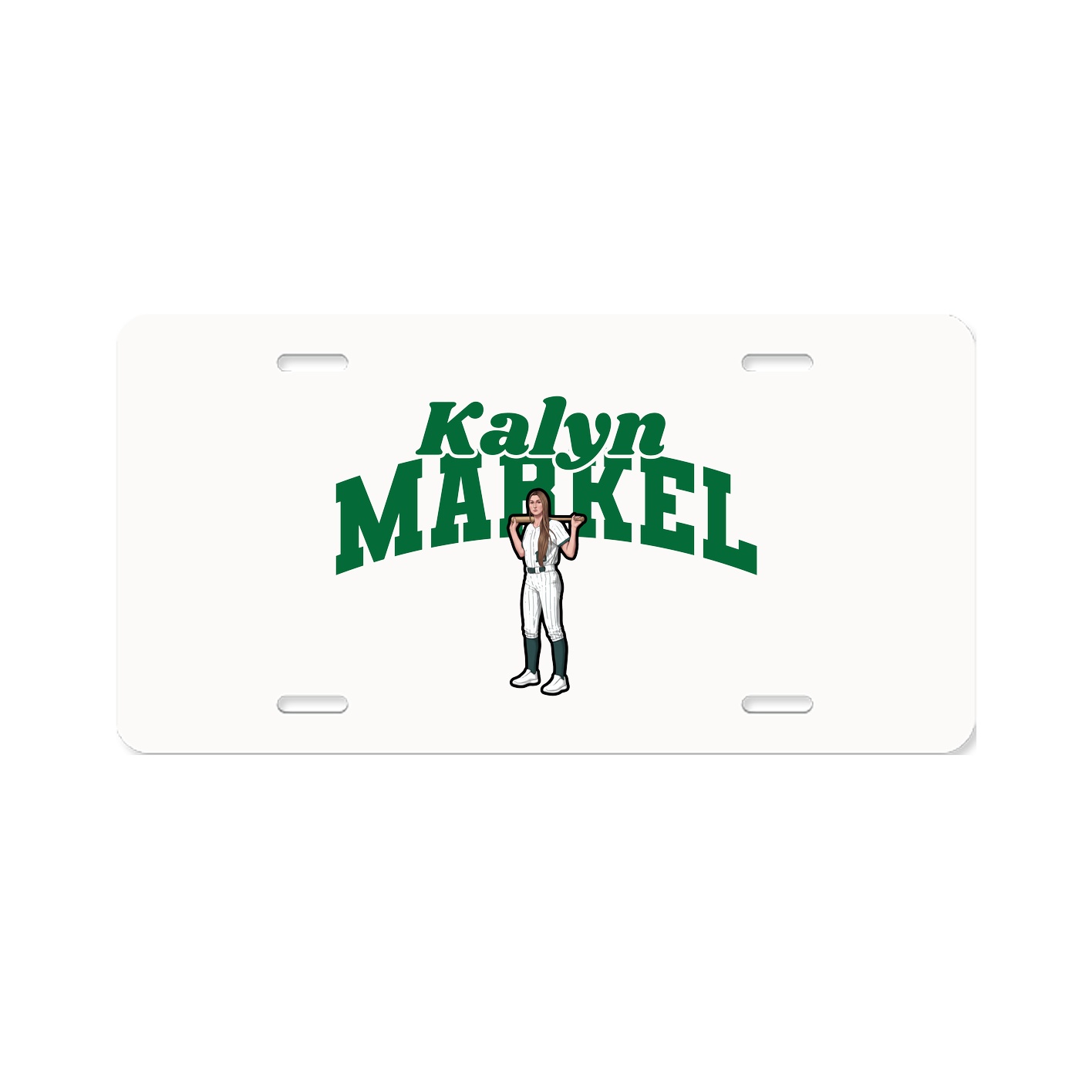 License Plate — Signature Arch in Classic