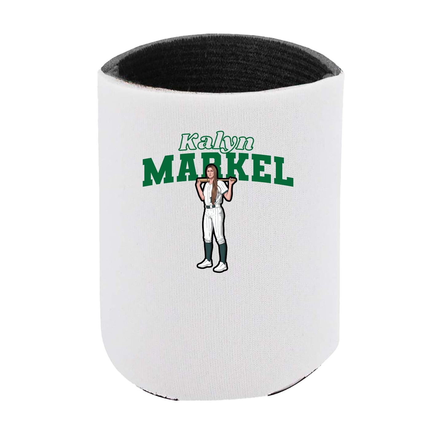 Can Holder — Name Arch in White