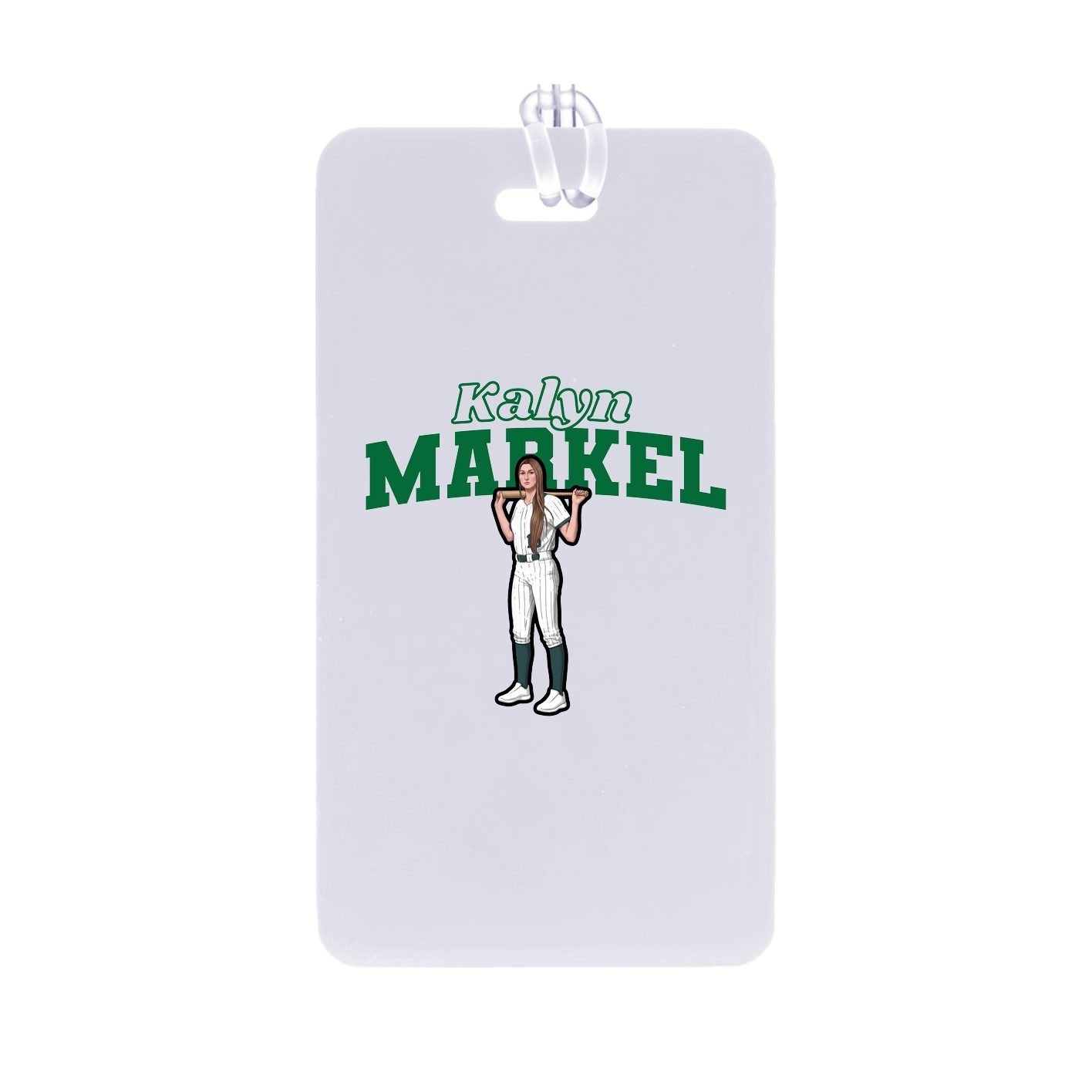 Bag Tag — Name Arch in Classic