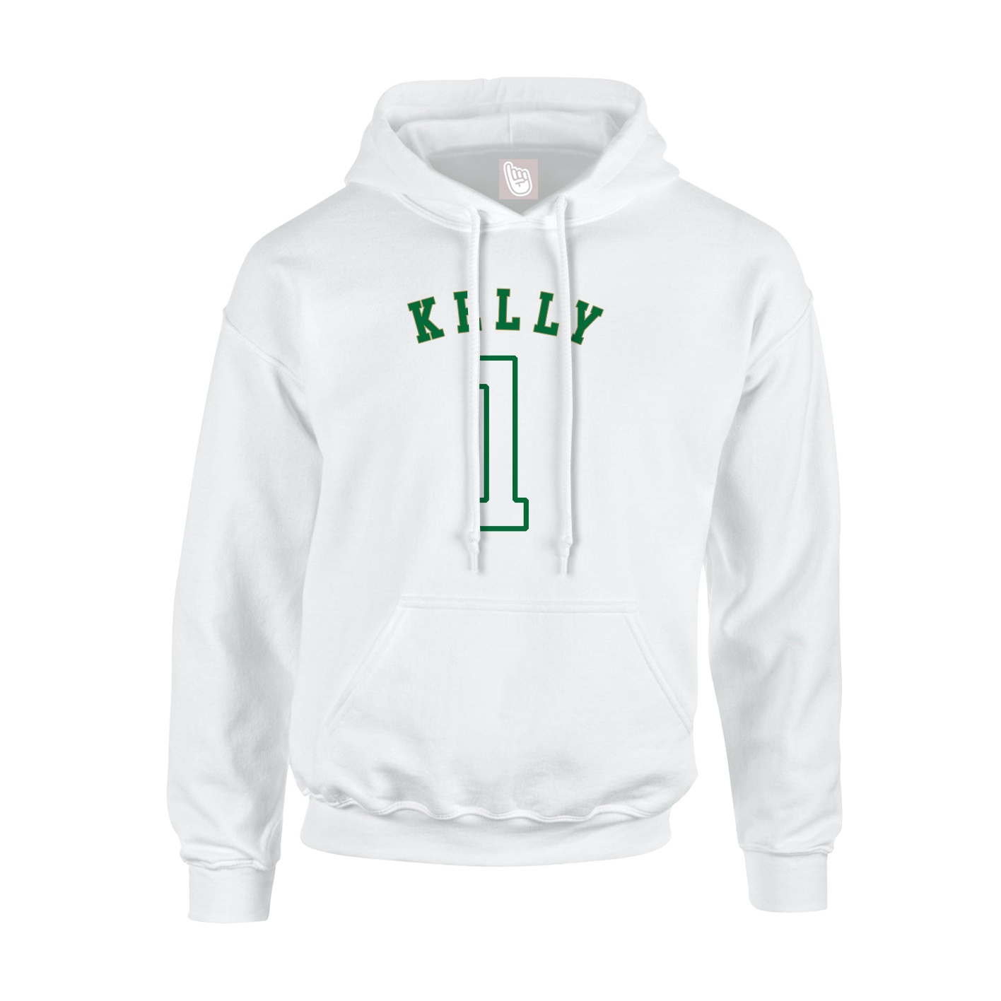 Youth Hoodie — Shirsey Arch in White