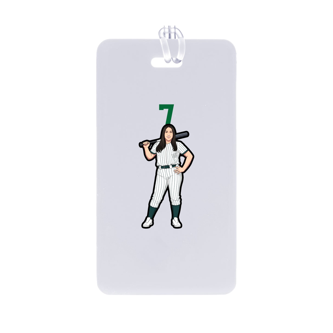 Bag Tag — Number Top in Classic