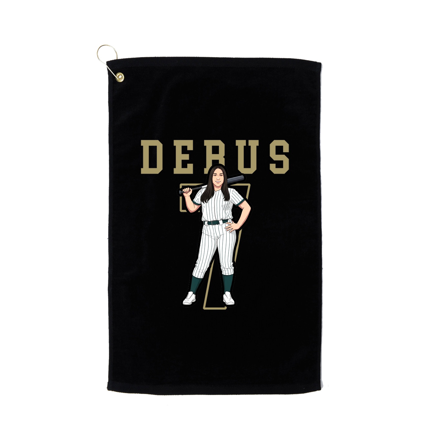 Golf Towel — Shirsey in Black