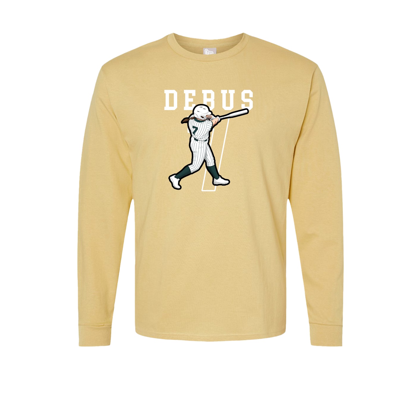 Long Sleeve Tee — Shirsey in Vegas Gold