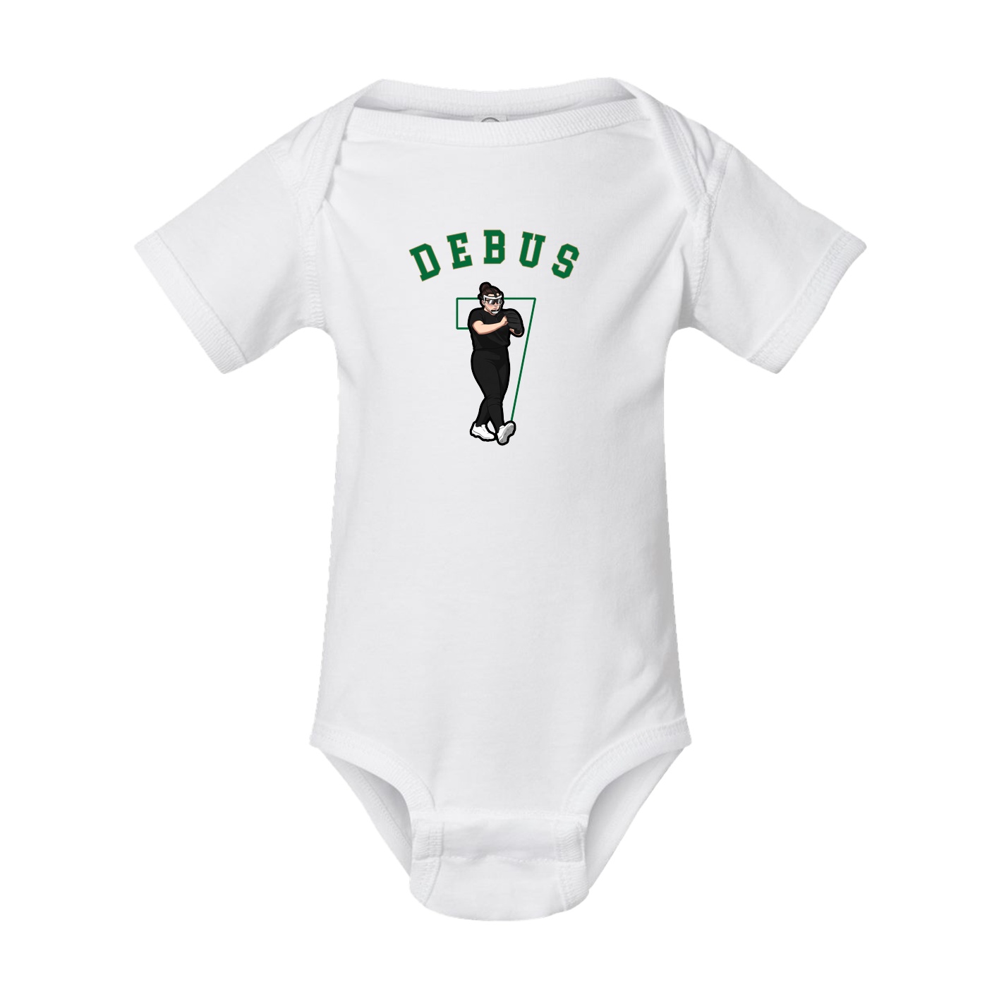 Baby Onesie — Shirsey Arch in White