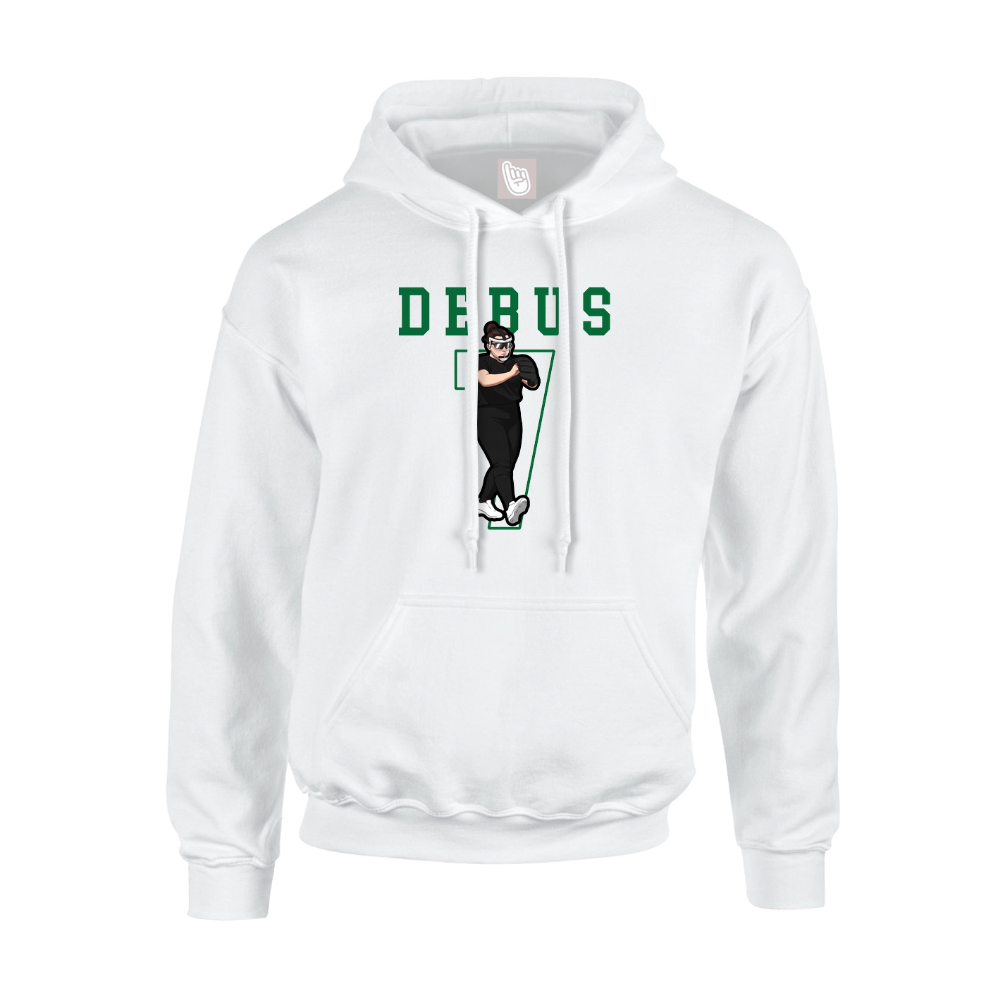 Youth Hoodie — Shirsey in White