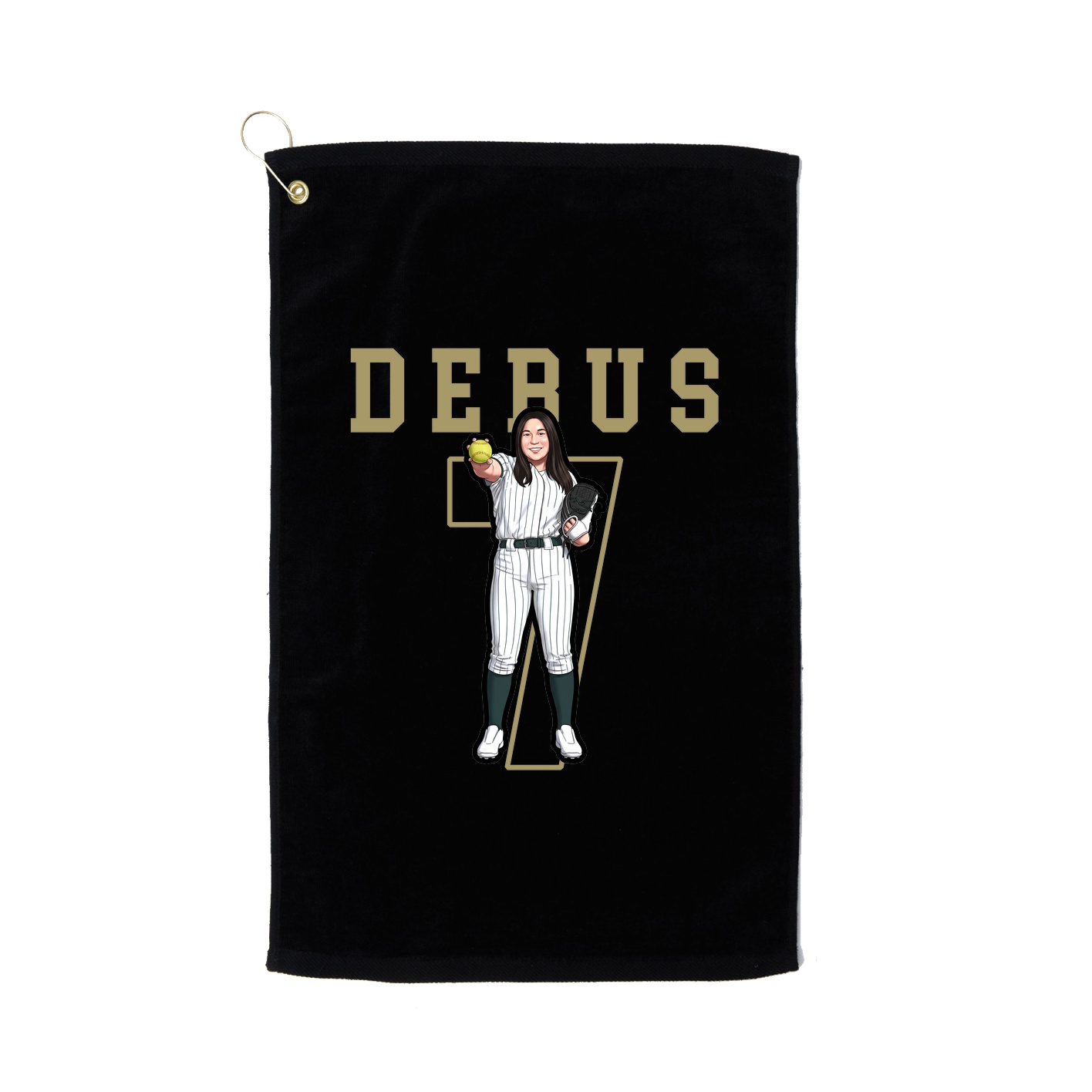 Golf Towel — Shirsey in Black