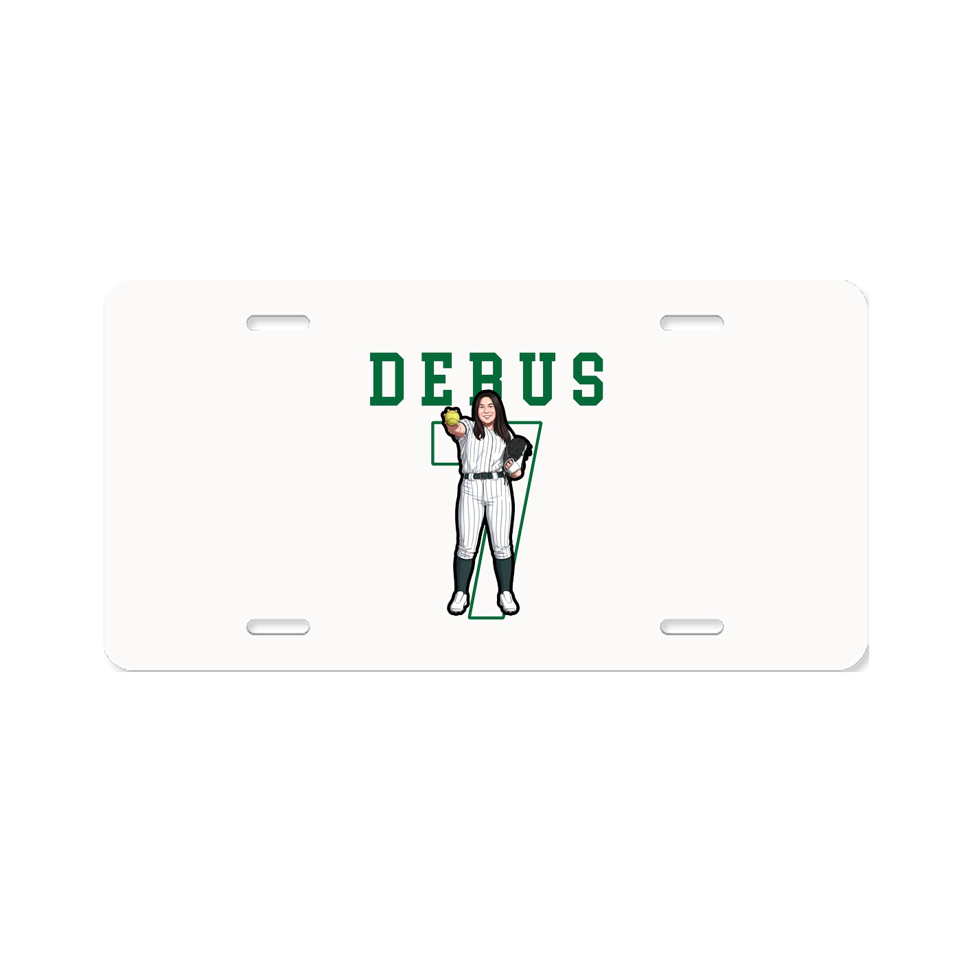 License Plate — Shirsey in Classic