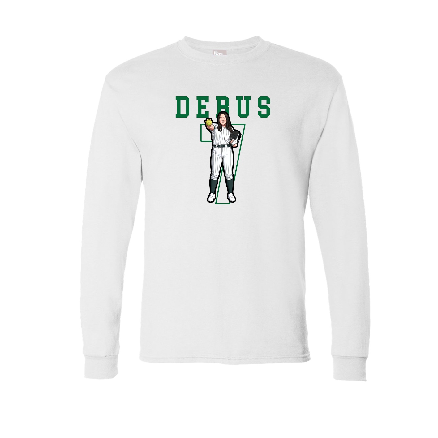 Long Sleeve Tee — Shirsey in White