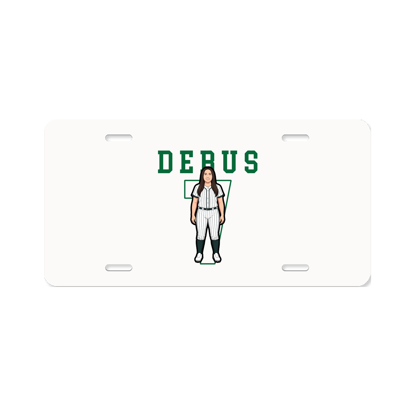 License Plate — Shirsey in Classic
