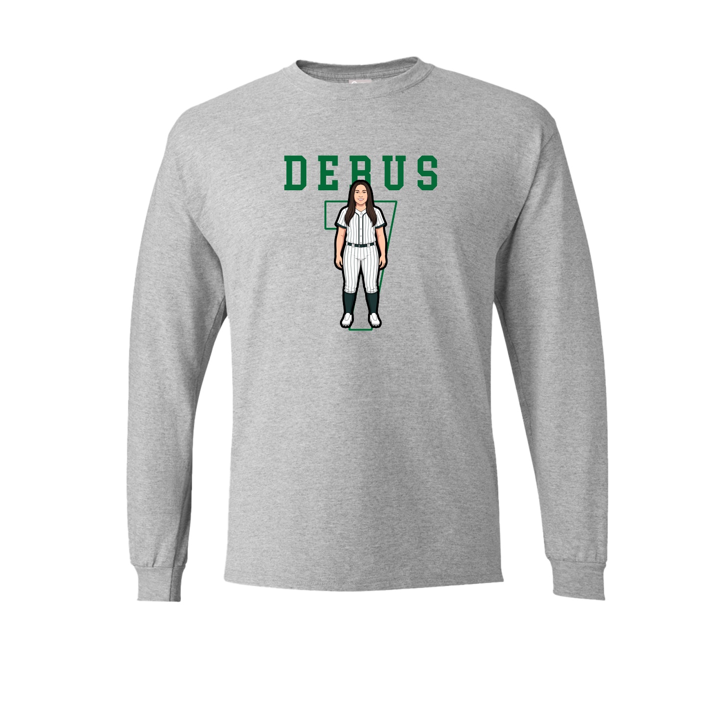 Long Sleeve Tee — Shirsey in Grey