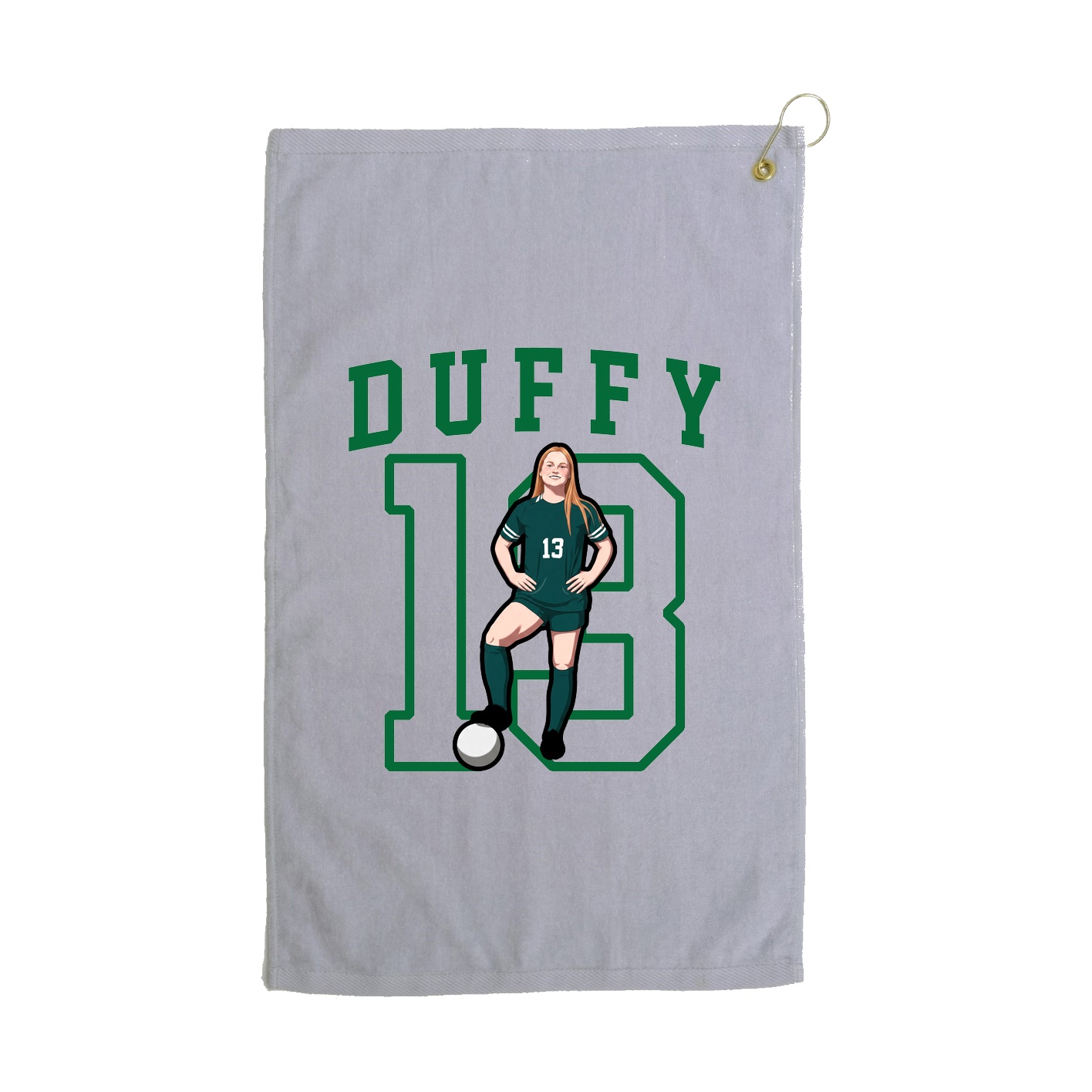 Golf Towel — Shirsey in Grey