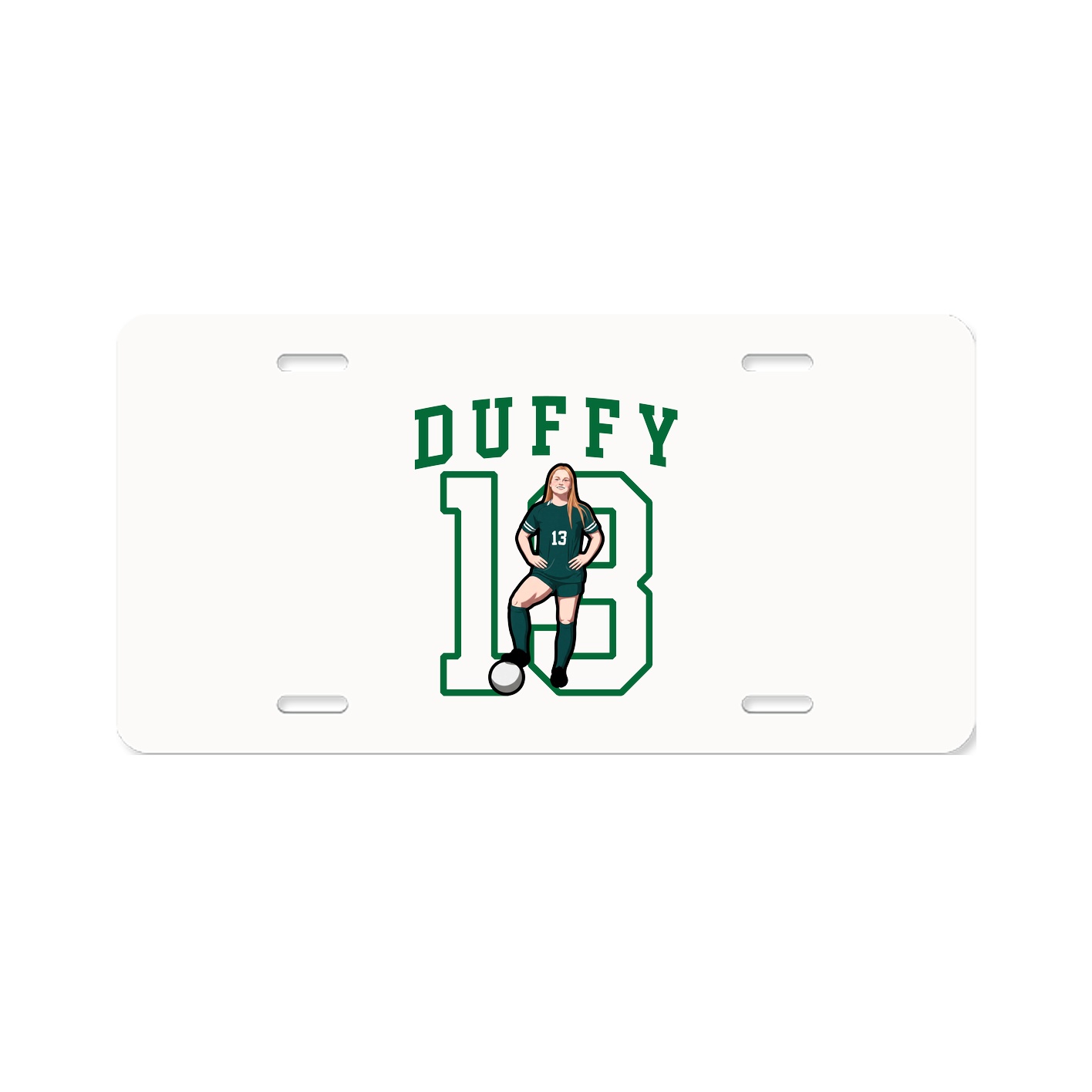 License Plate — Shirsey in Classic