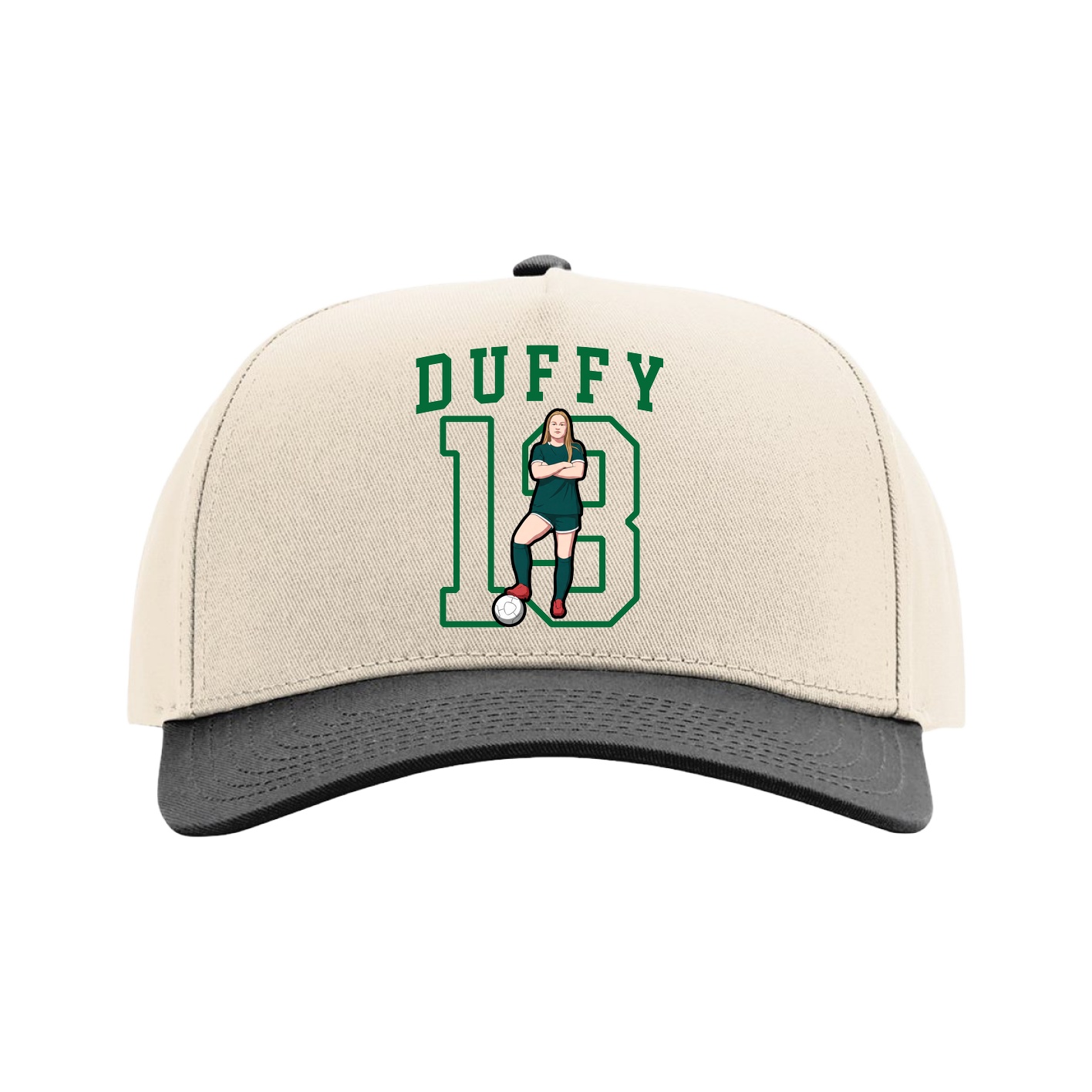 Full Fabric Five-Panel Champ Cap
