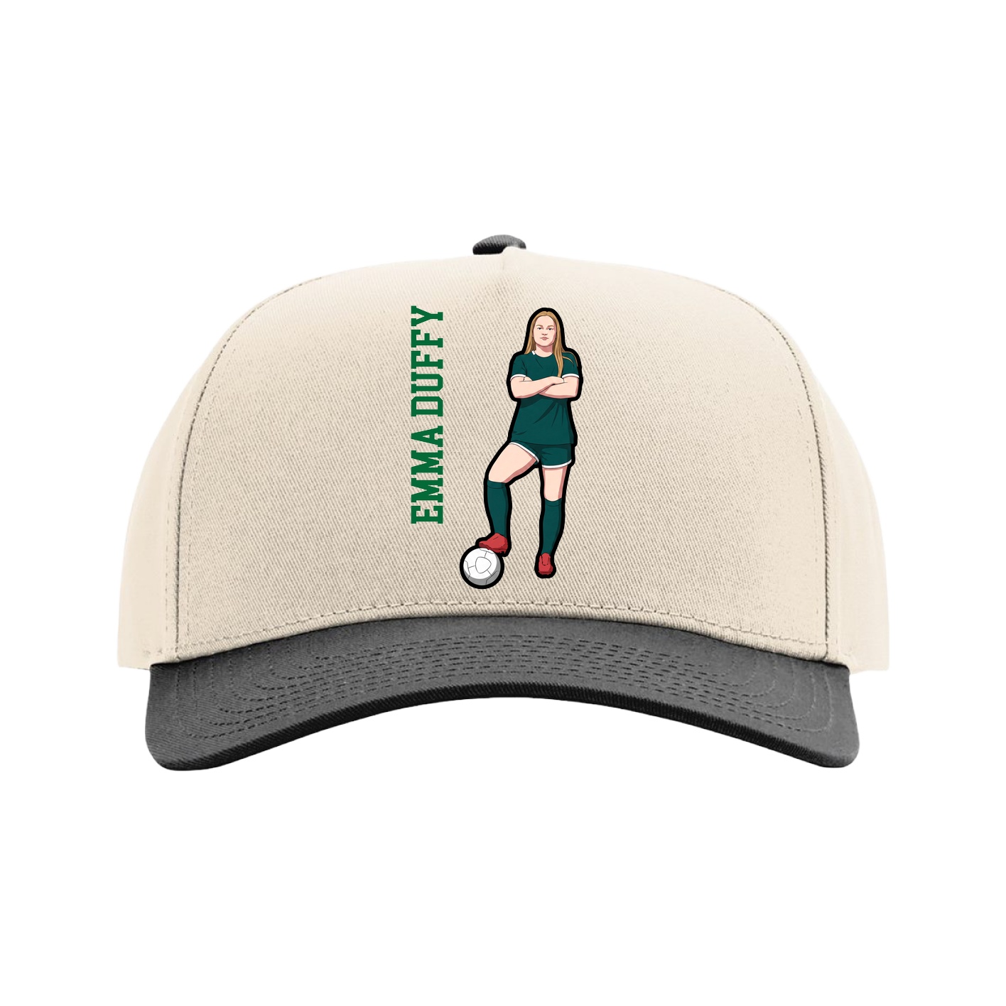 Full Fabric Five-Panel Champ Cap