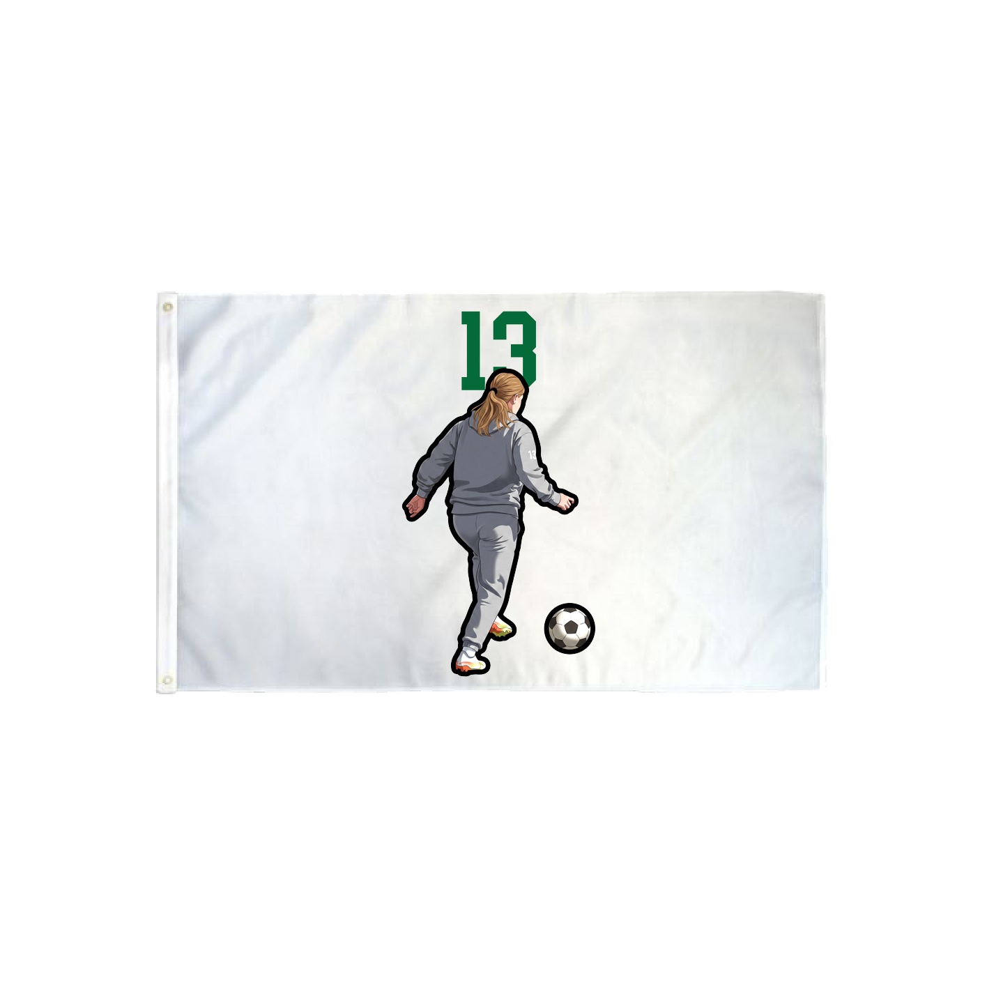 3x5 Flag — Number Top in Classic