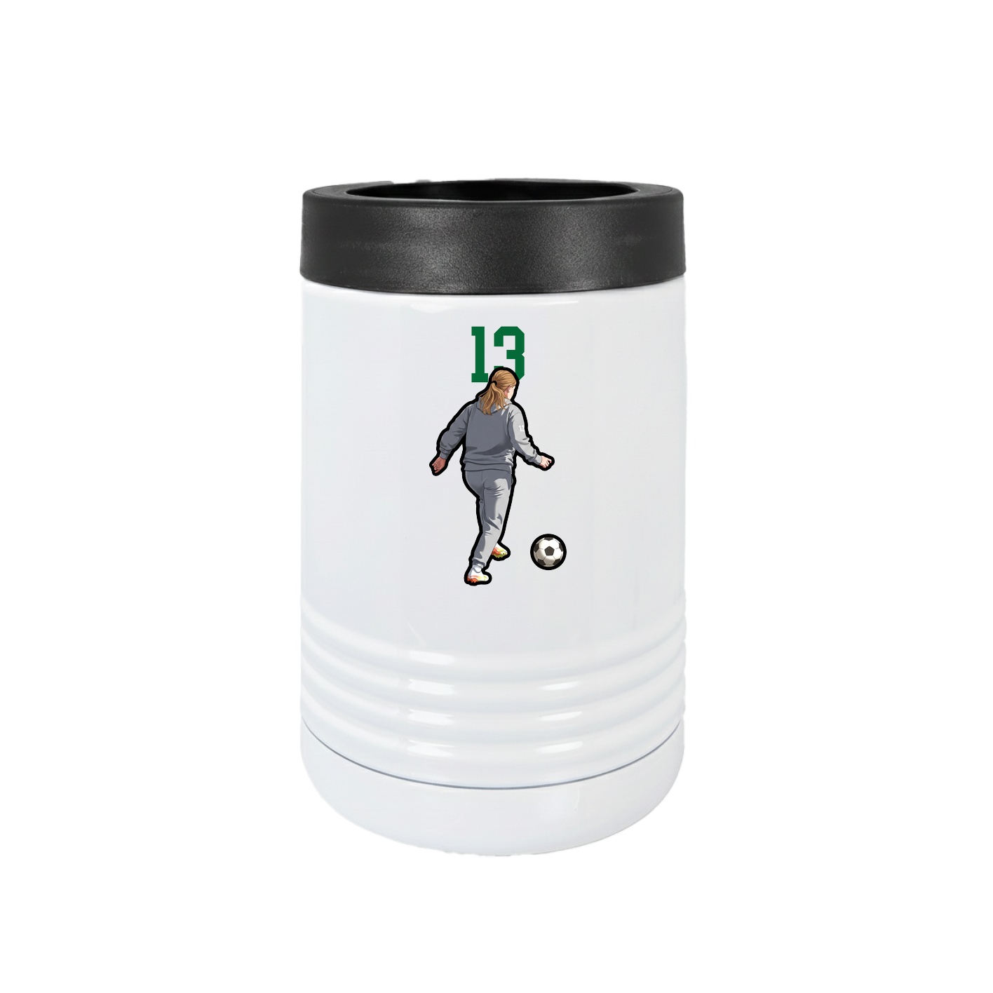 Beverage Holder — Number Top in White