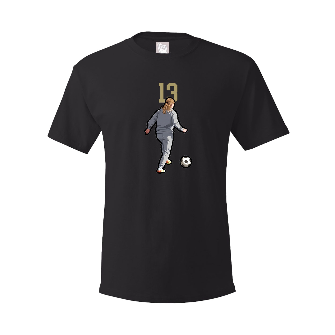 Tee — Number Top in Black