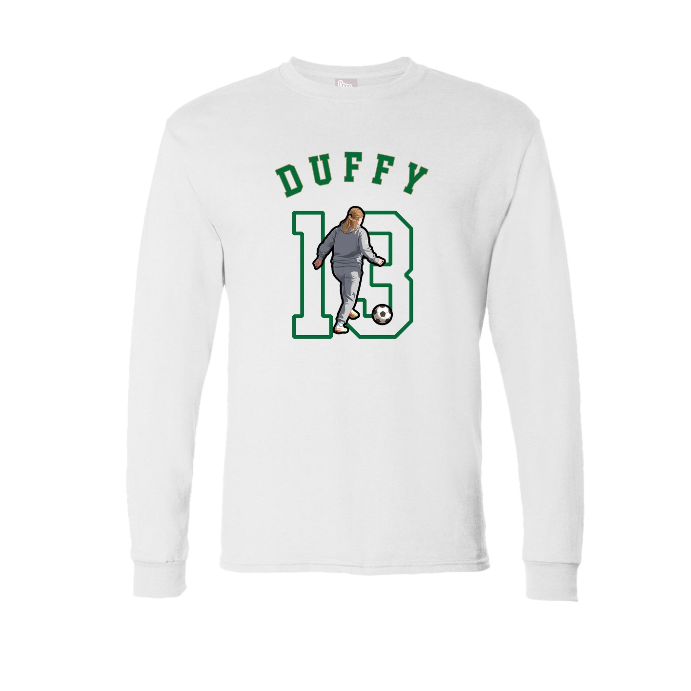 Long Sleeve Tee — Shirsey Arch in White
