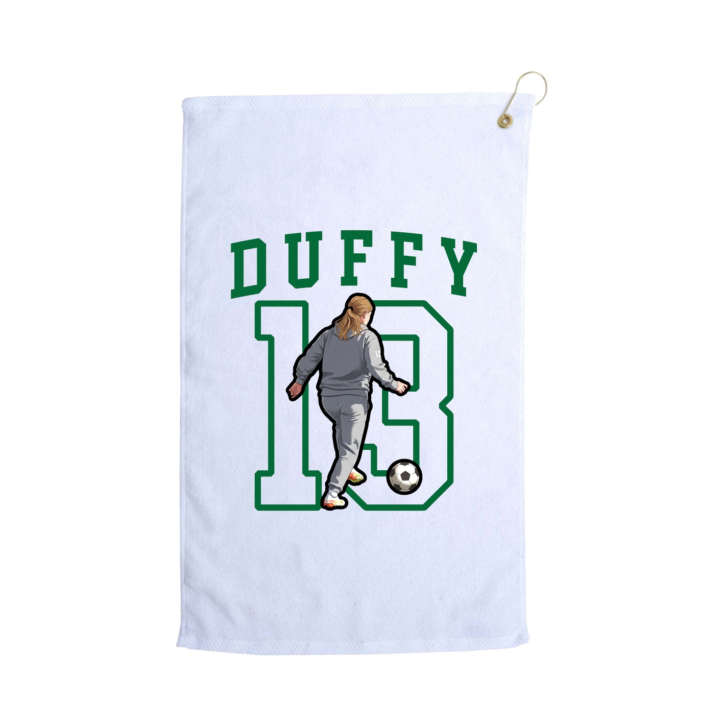Golf Towel — Shirsey in White