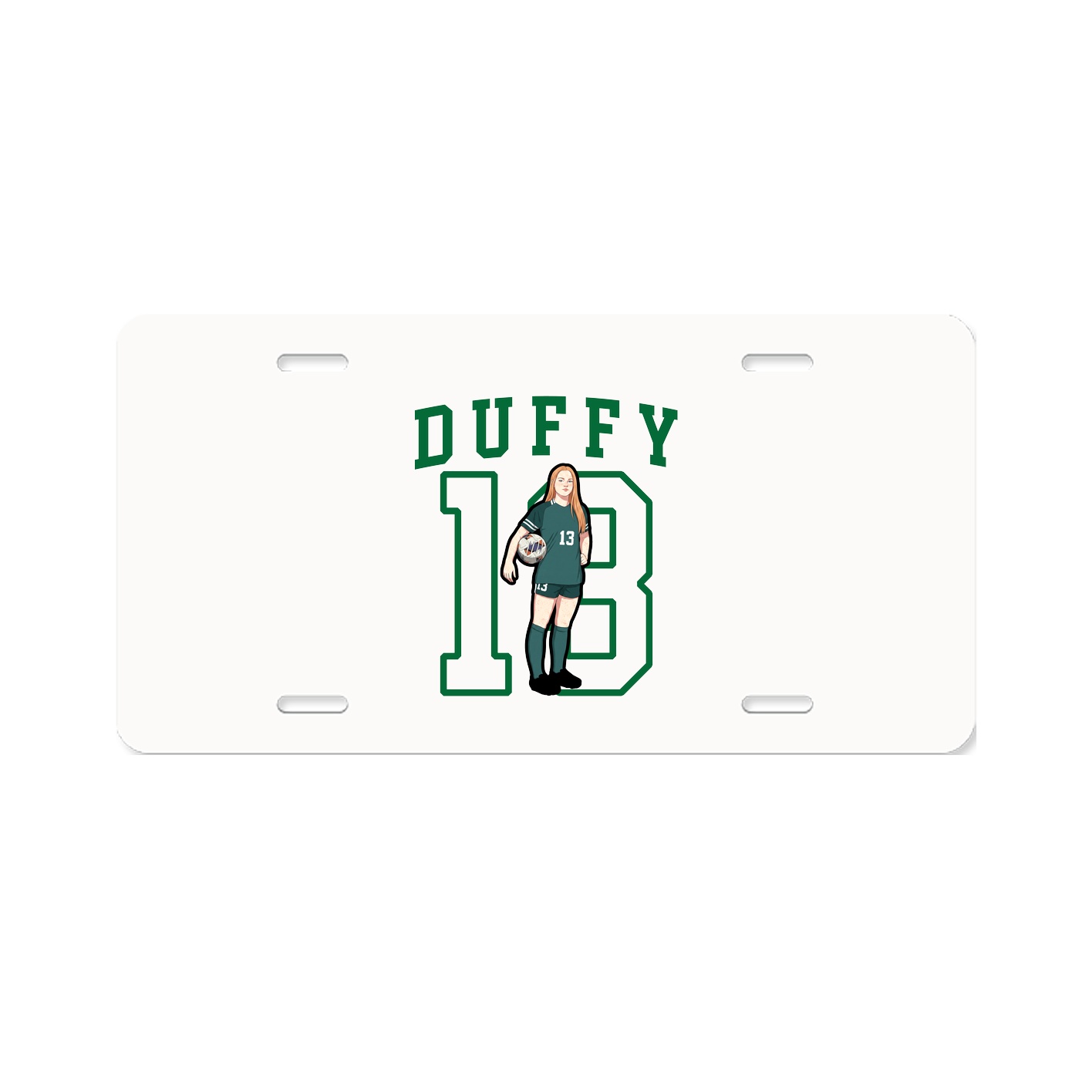 License Plate — Shirsey in Classic