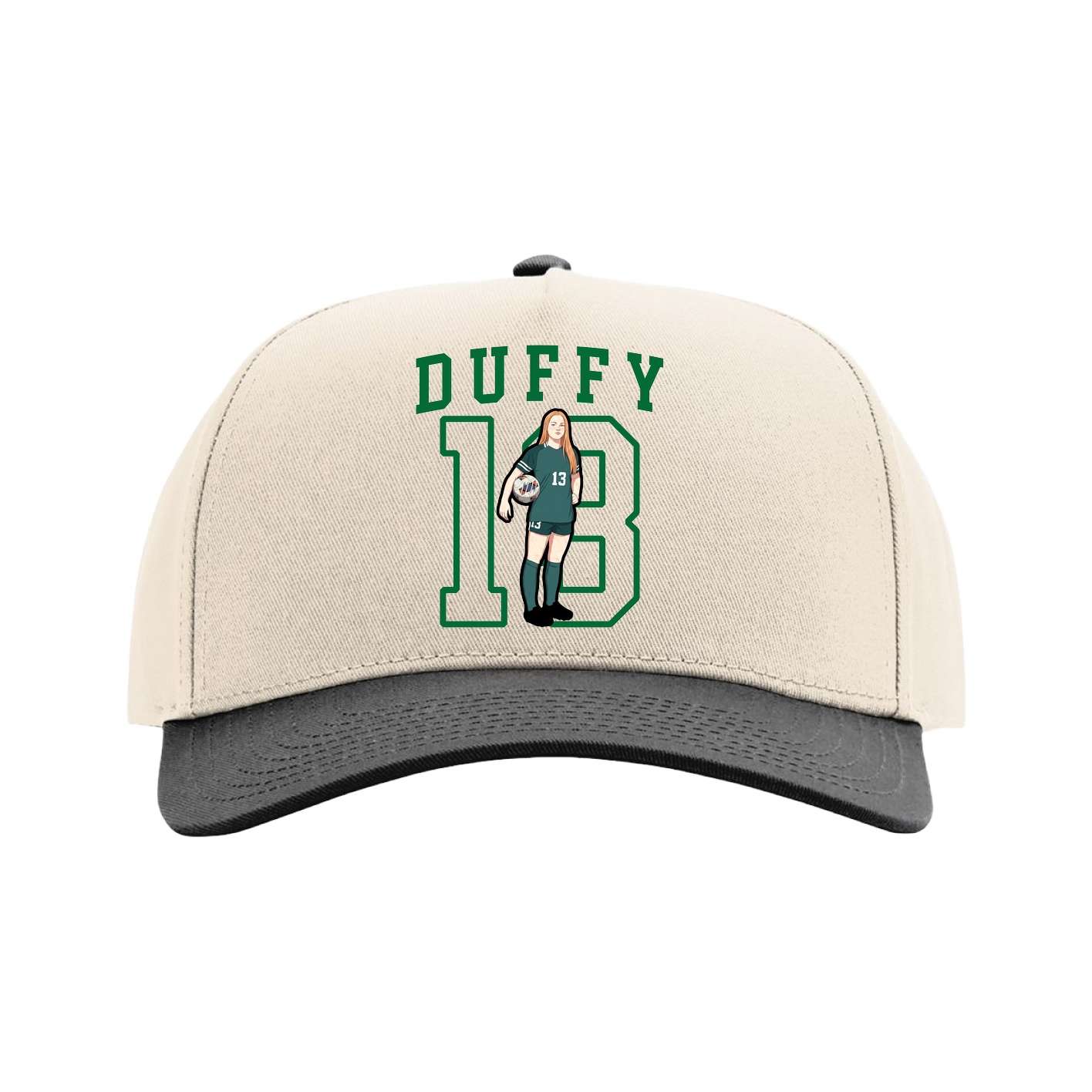 Full Fabric Five-Panel Champ Cap