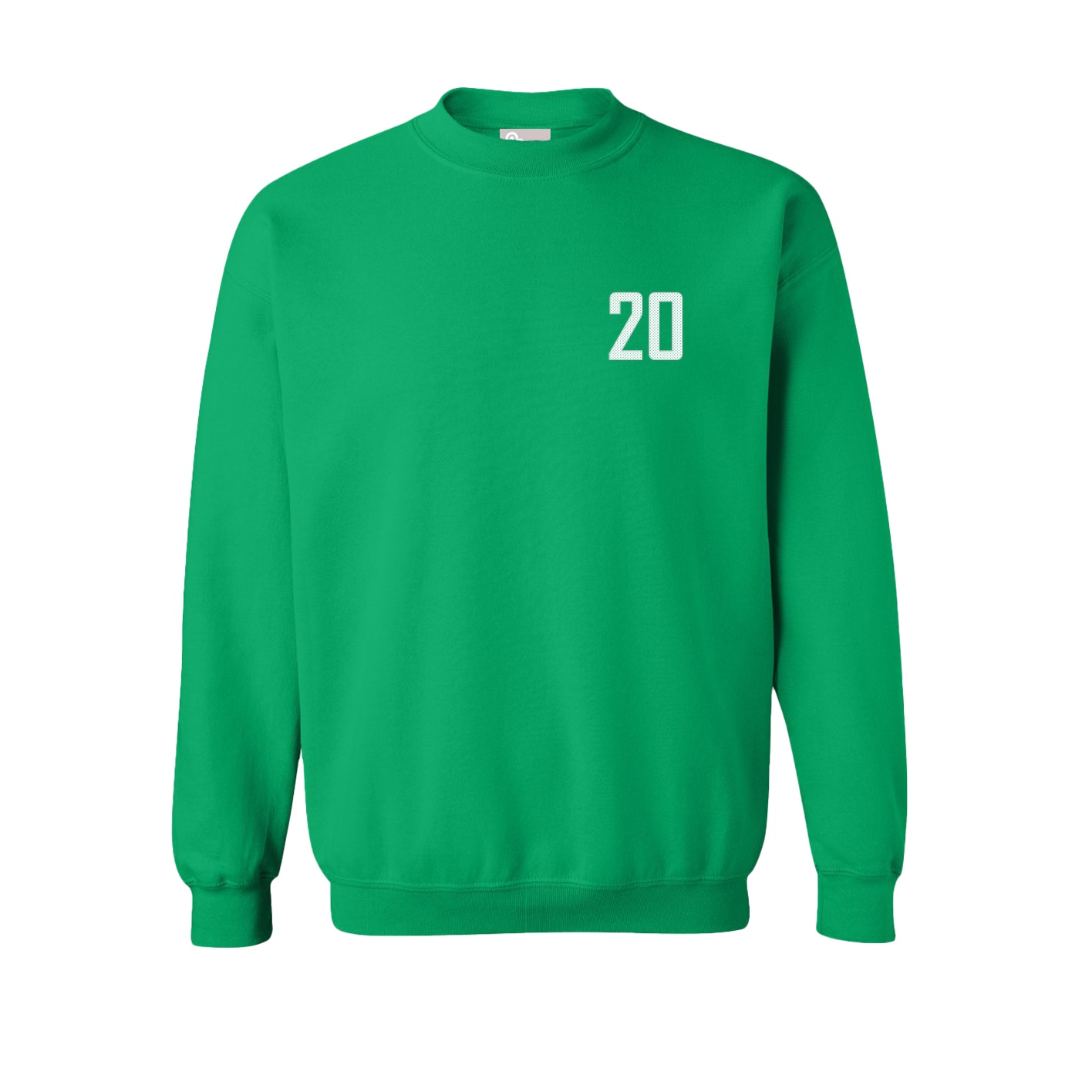 Fleece Crew — Front Shirsy in Green