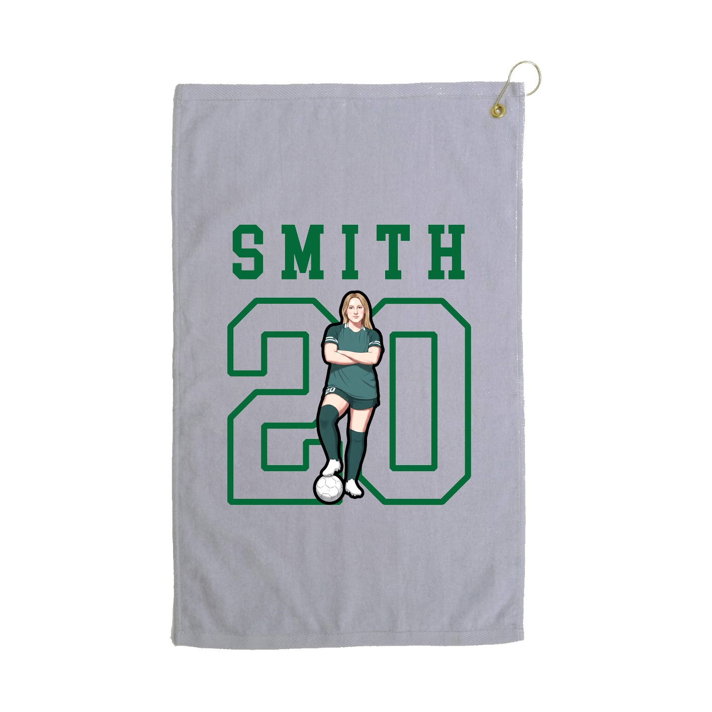 Golf Towel — Shirsey in Grey