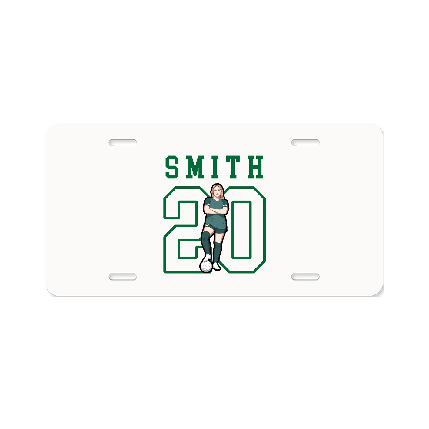License Plate — Shirsey in Classic