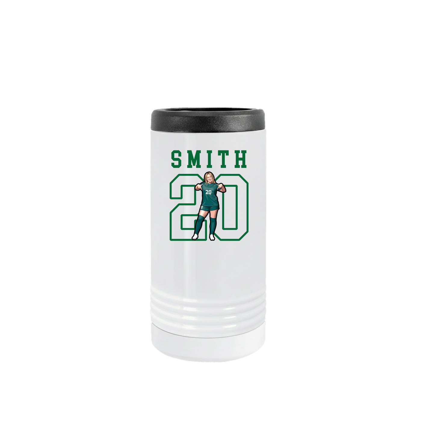 Slim Beverage Holder — Shirsey in White