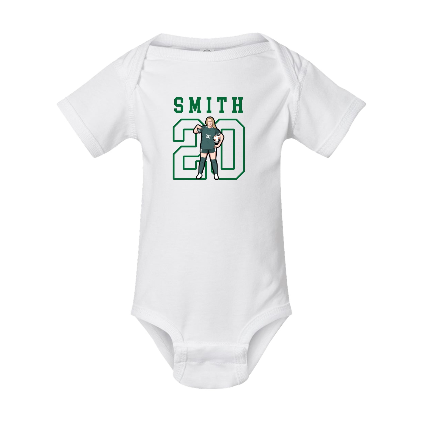 Baby Onesie — Shirsey in White