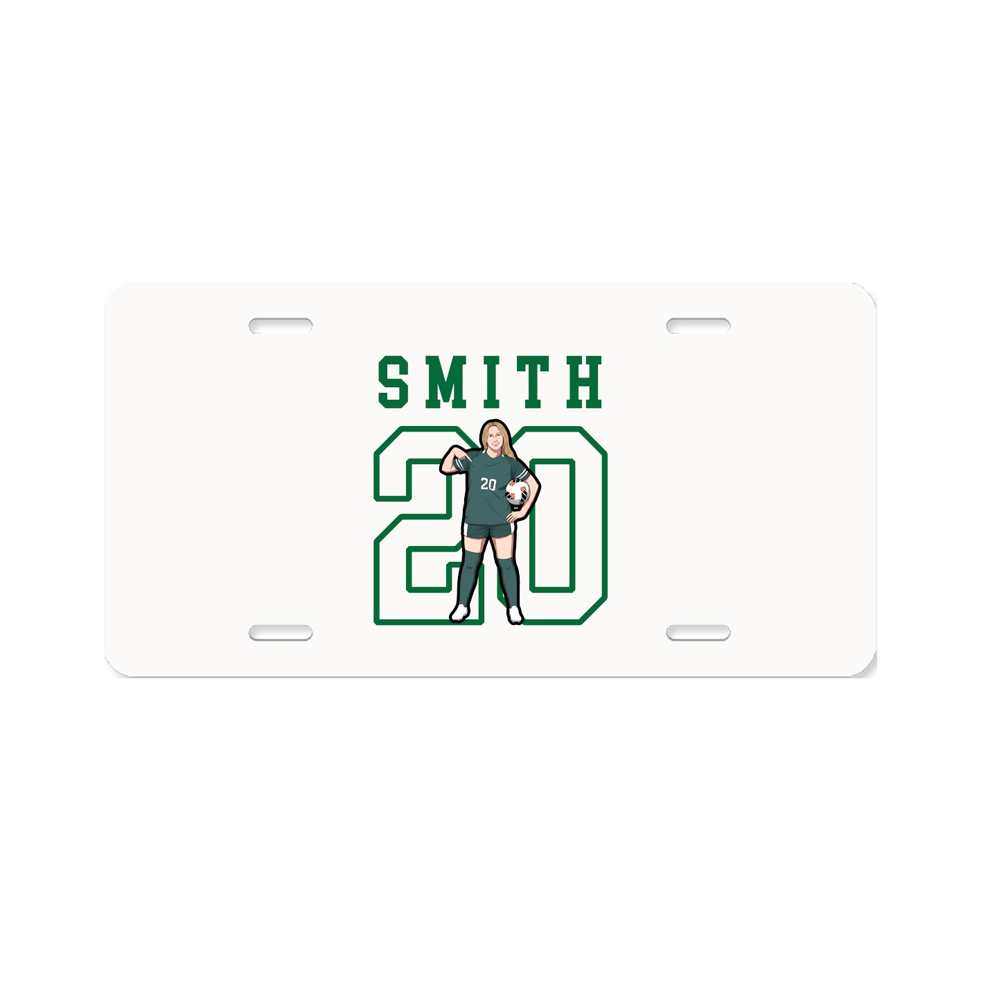 License Plate — Shirsey in Classic